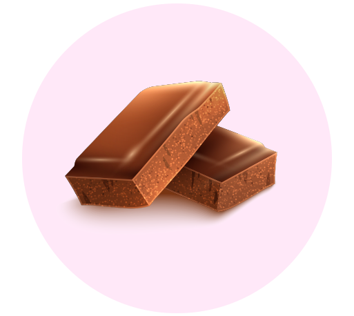 Tablettes de chocolat