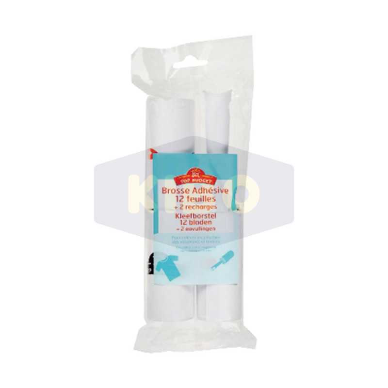 Brosse adhésive avec 2 recharges