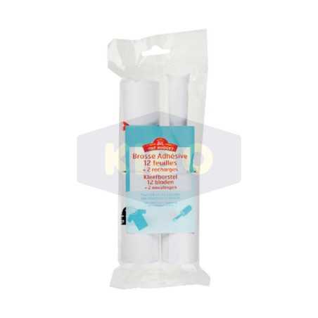 Brosse adhésive avec 2 recharges