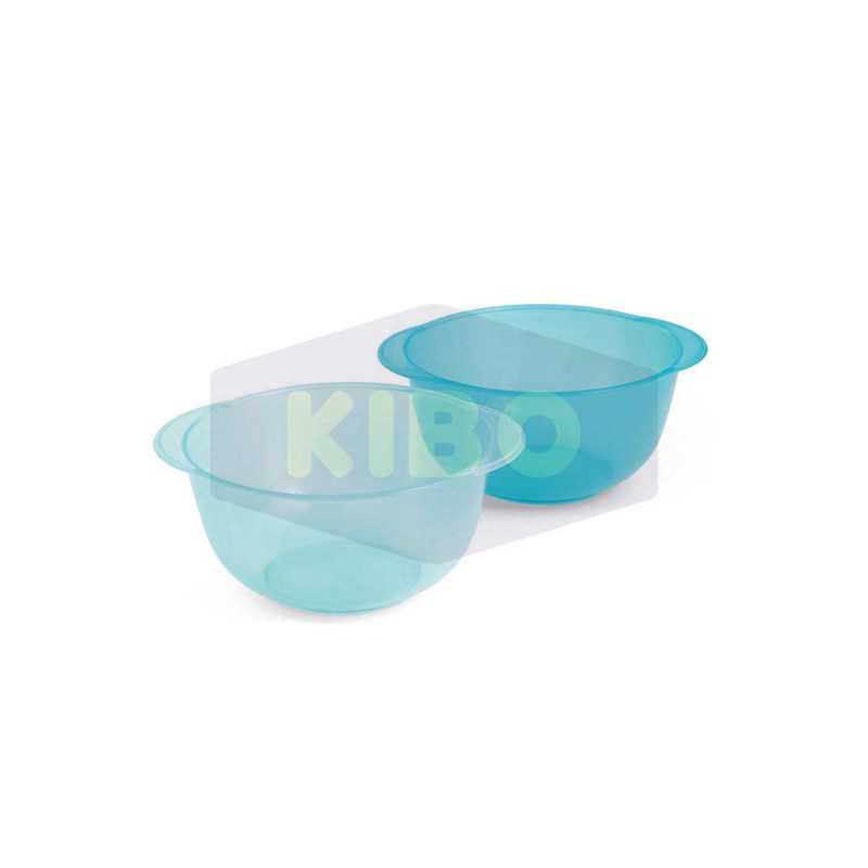 Lot de 2 bols vert aquatique