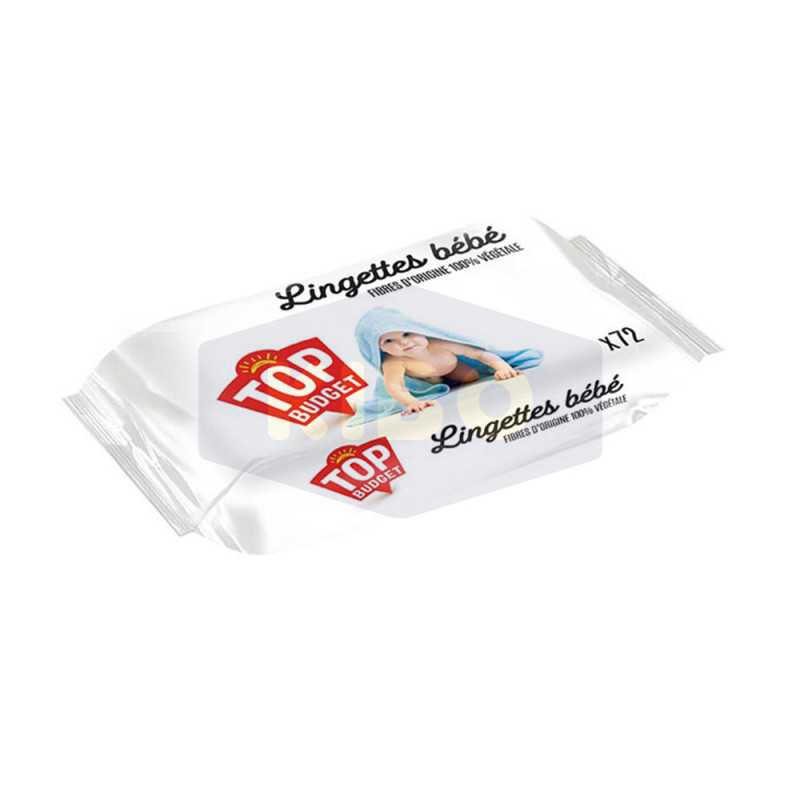 Lingettes bébé 72 pièces