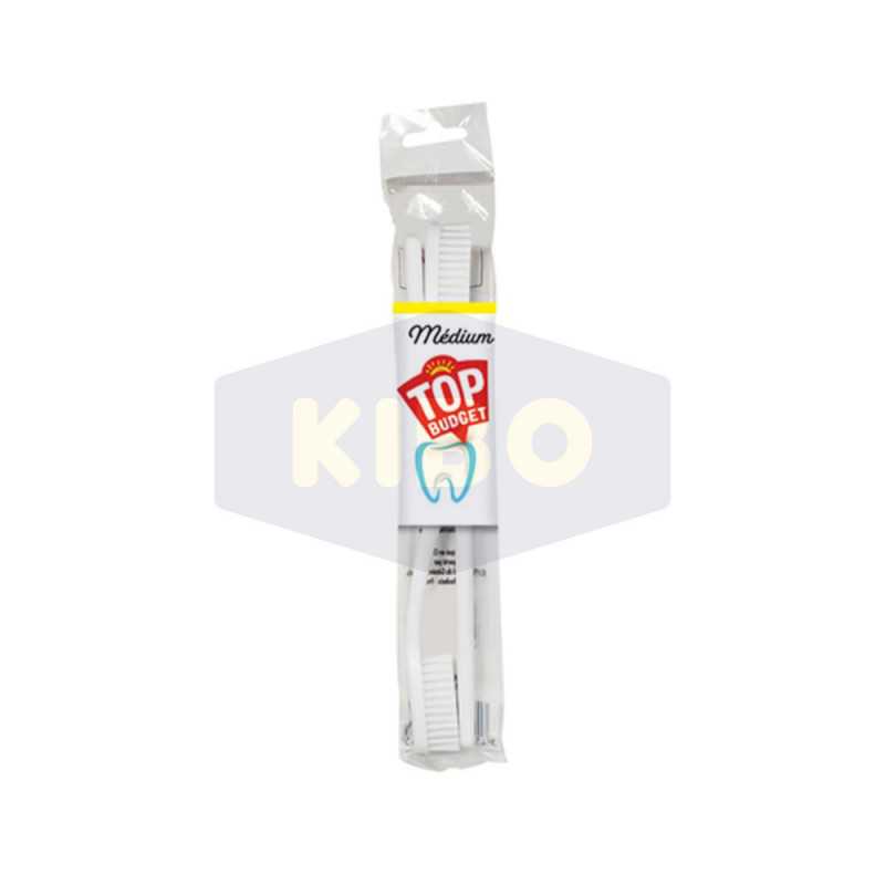 Lot de 2 Brosses à dents médium