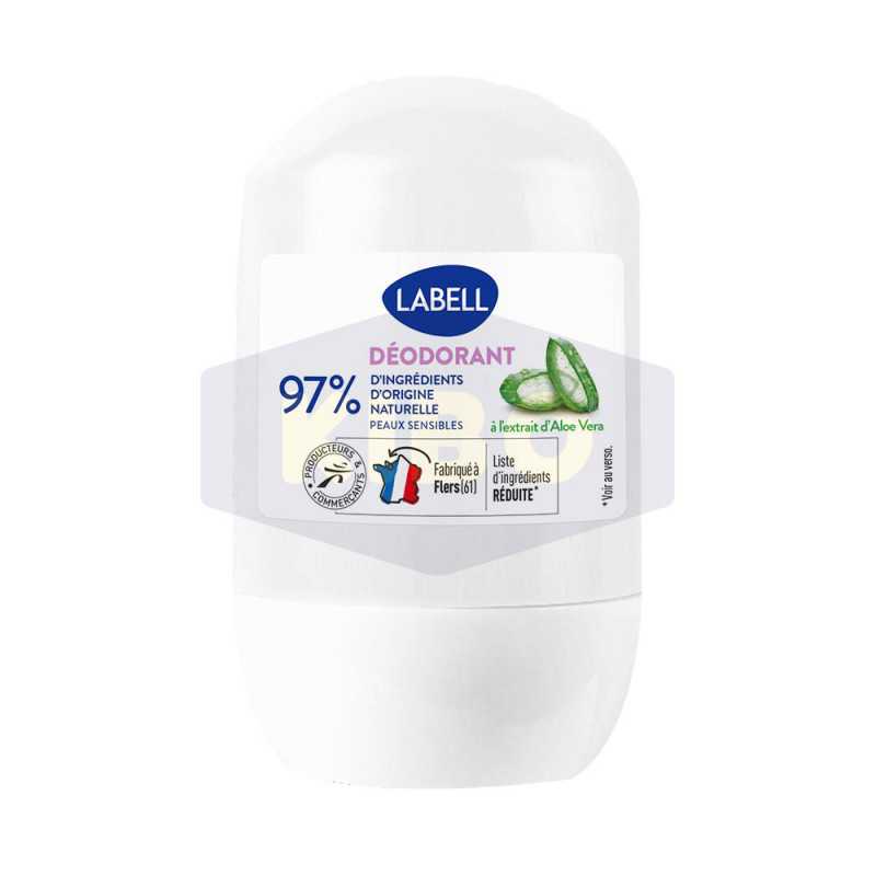 Déodorant roll on à l'extrait d'aloe vera 50ml