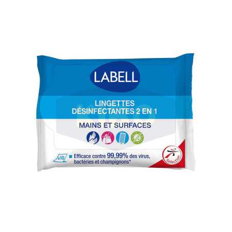 Lingette désinfectante 2en1 10 feuilles