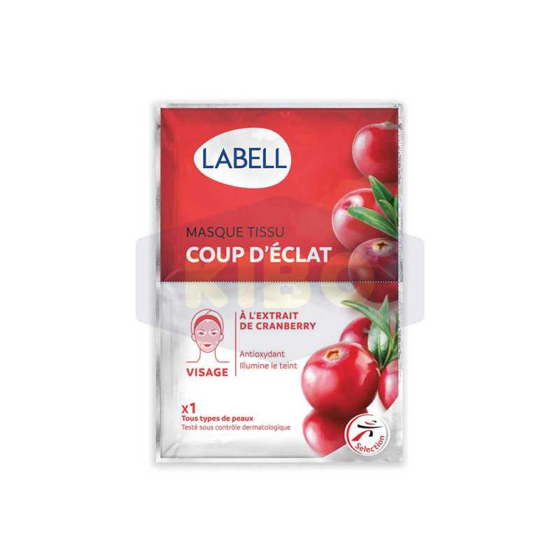 Masque tissu éclat et anti-oxydant