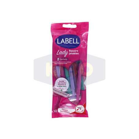 Rasoir jetable lady double lame x10 pièces