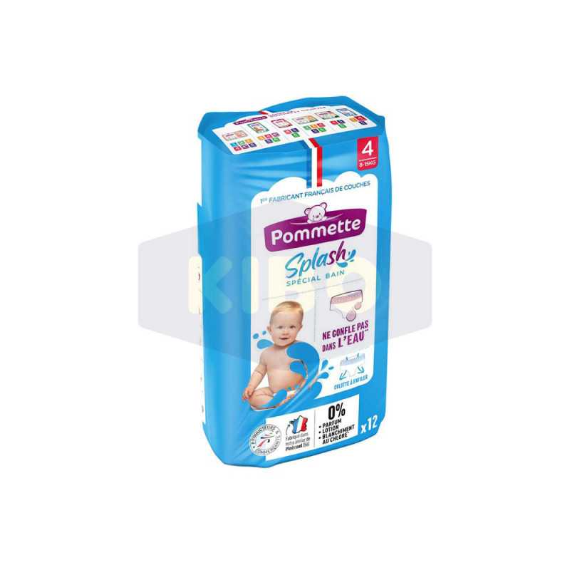 Couche splash 8-15kg x12 pièces