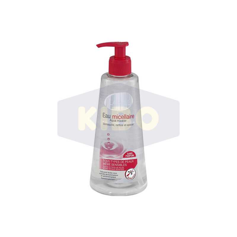 Eau micellaire nettoyante et démaquillante 500ml