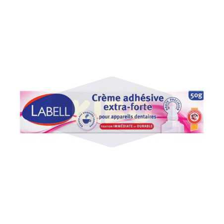Crème adhésive extra-forte pour appareils dentaires 50g