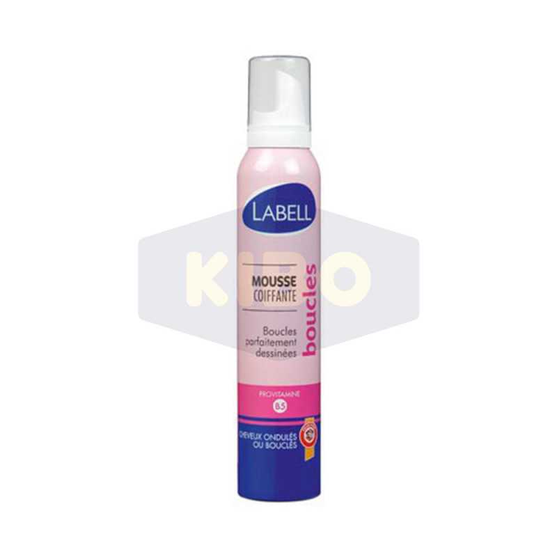 Mousse coiffante boucle pour cheveux ondulés ou bouclés 20cl