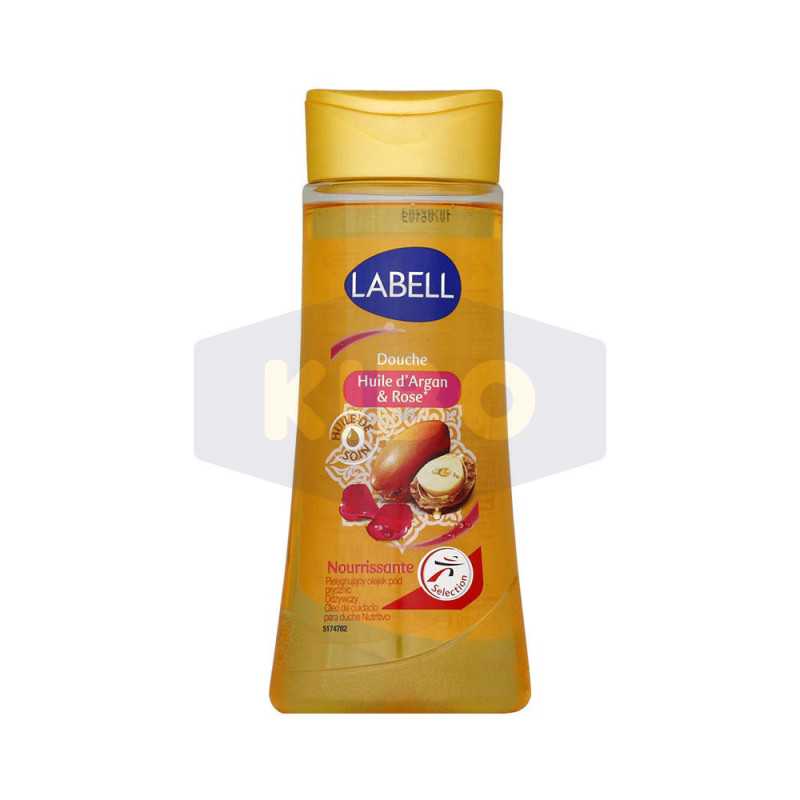 Gel douche huile d'argan et rose 250ml