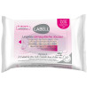 Lingettes démaquillantes douceur peaux sèches x25 pièces