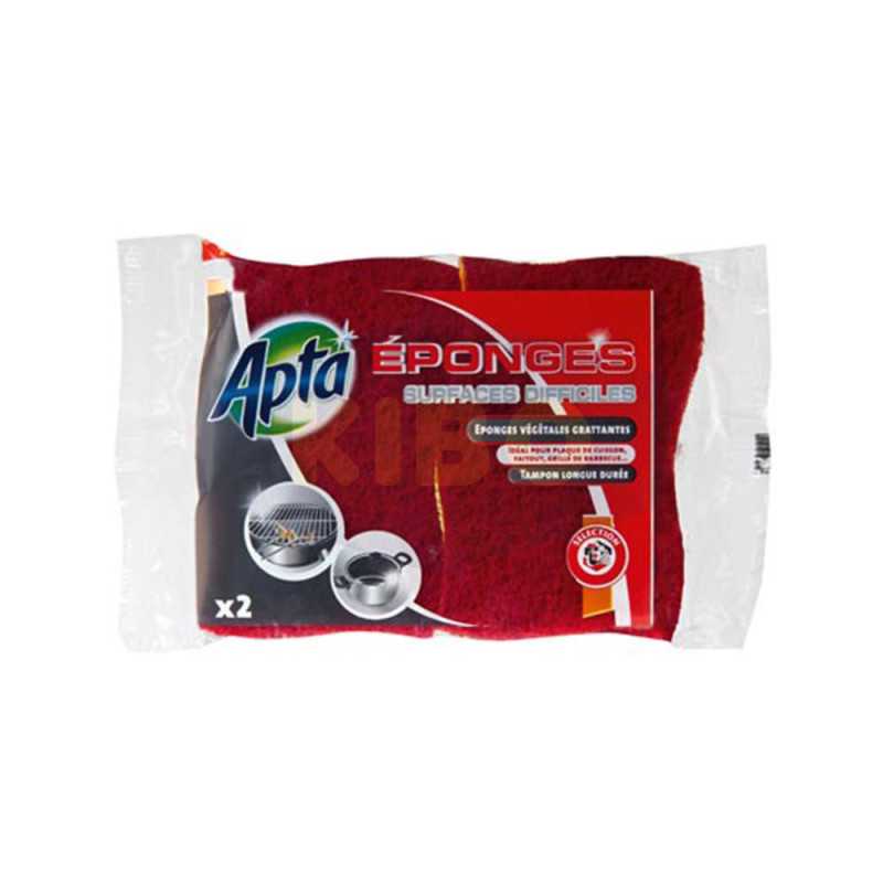2 Éponges pour surfaces difficiles