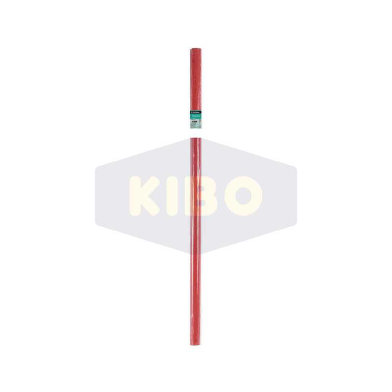 Rouleau nappe damassée rouge 7x1