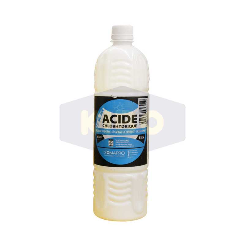 Acide chlorydrique  33% flacon de  1L