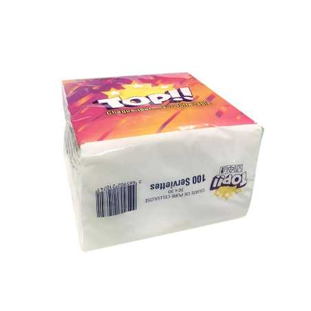 Serviettes de table 100 pièces