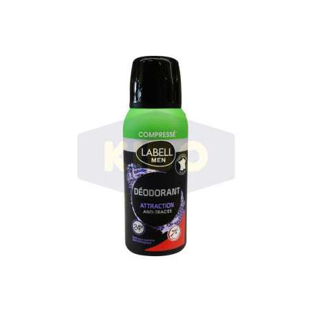 Déodorant men compressé 24h attraction anti-traces 100ml