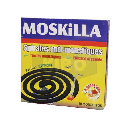 Spirales anti-moustique mosquitos citron