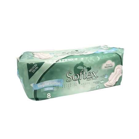 Serviettes hygiéniques day long regular coton 23cm x8