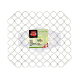Tapis evier blanc 29x26cm