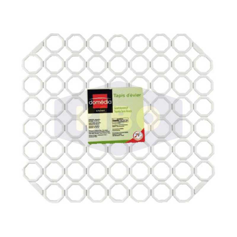 Tapis evier blanc 29x26cm