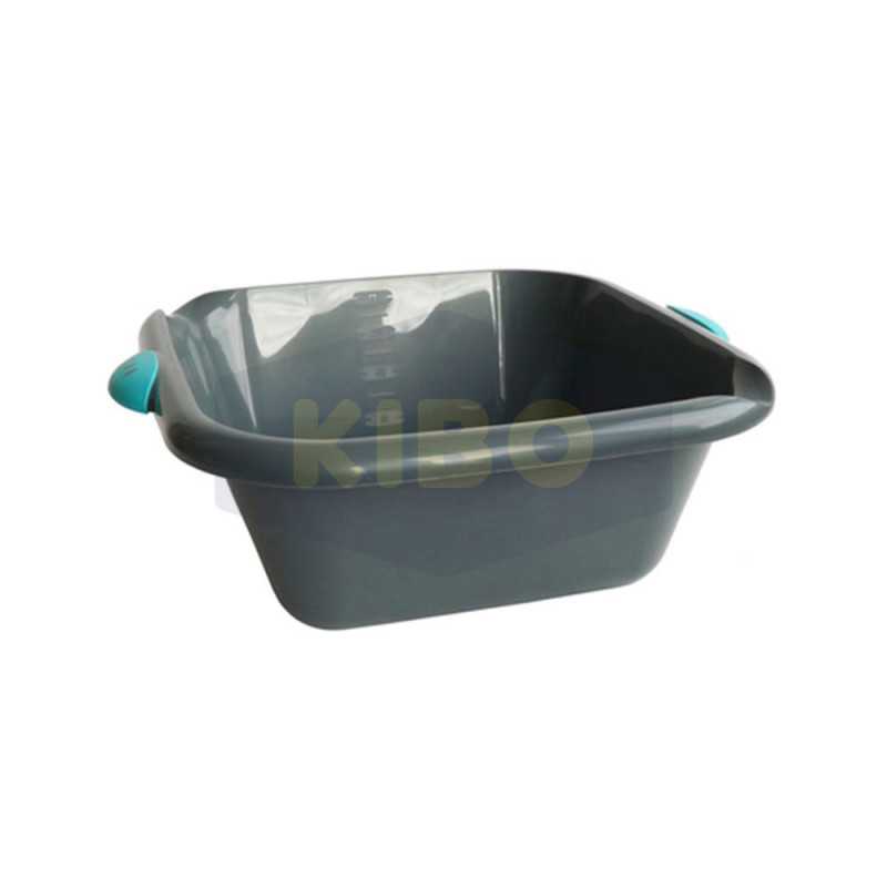 Cuvette carrée grise 5L