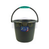 Seau rond gris 12L