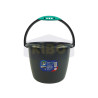Seau rond gris 6L