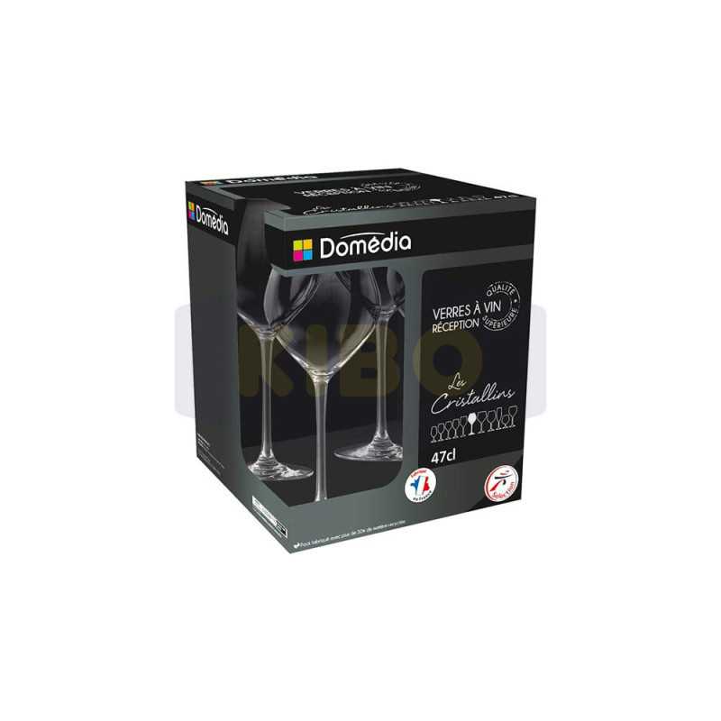 4 Verres à pied réception 47cl