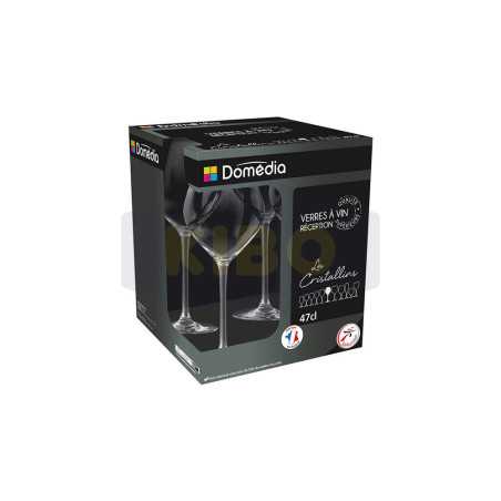 4 Verres à pied réception 47cl