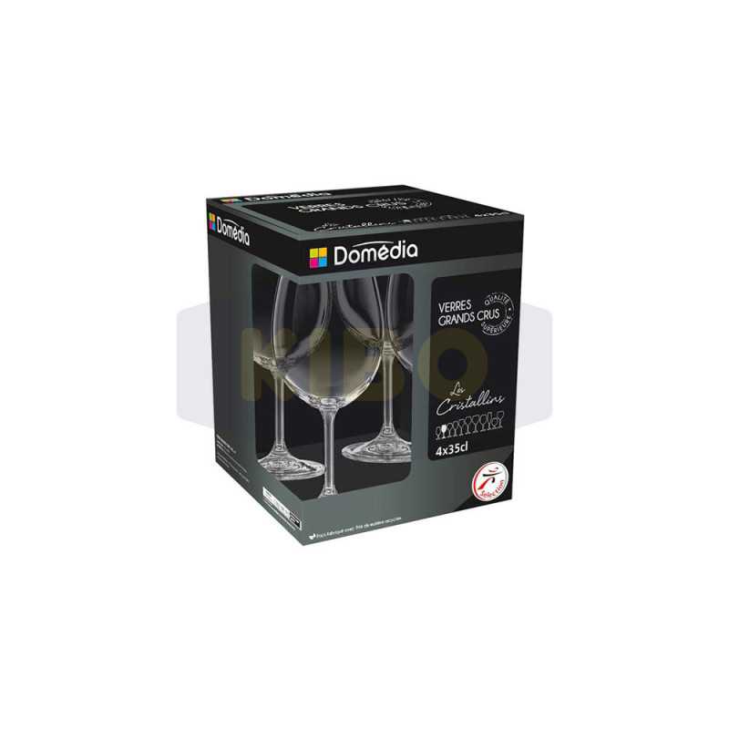 4 Verres grands crus 35cl