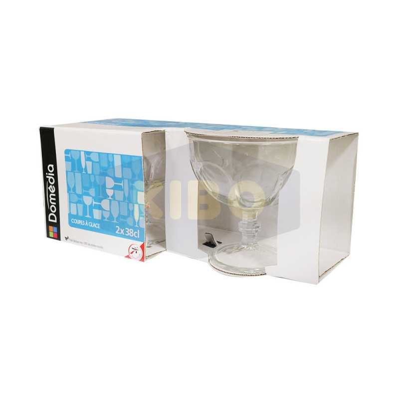 2 Coupes à glace 38cl