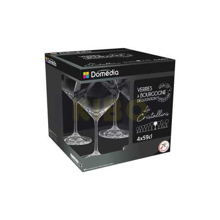 4 Verres à bougogne dégustation 59cl