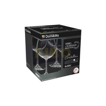 4 Verres à bordeaux dégustation 58cl