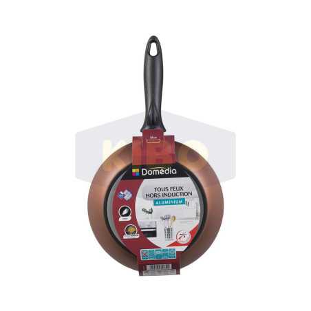 Poêle aluminium tous feux hors induction  Ø24cm
