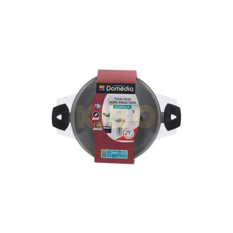 Faitout aluminium tous feux hors induction Ø24cm