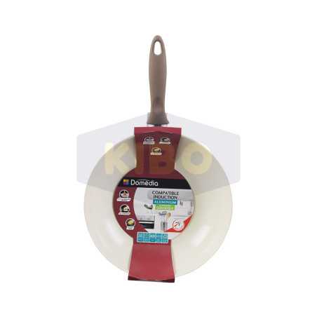 Wok aluminium pour induction Ø28cm