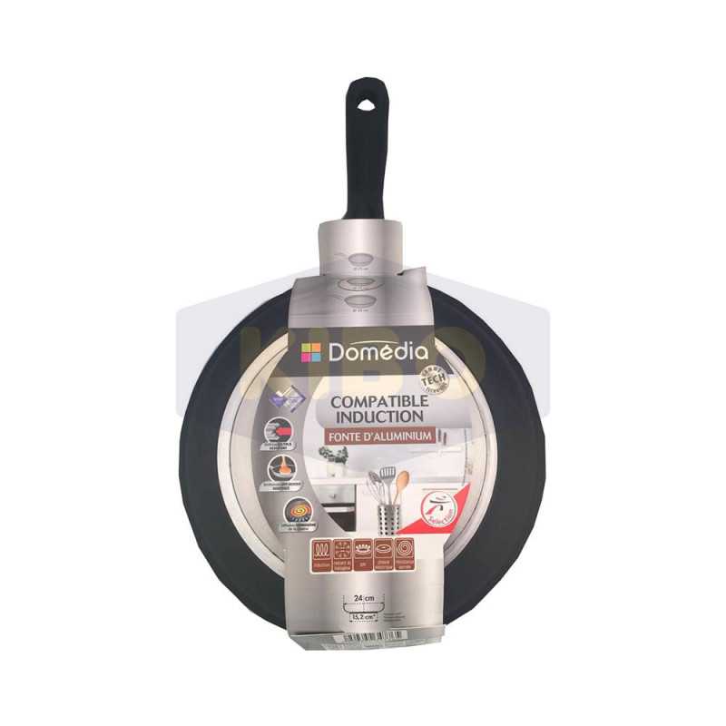 Poêle fonte aluminium tous feux Ø24cm