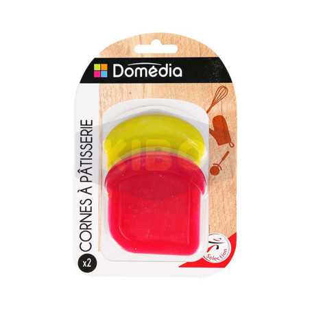 2 Cornes à pâtisserie plastique Ø7