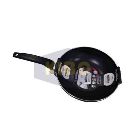 Wok aluminium  tous feux sauf induction Ø28cm