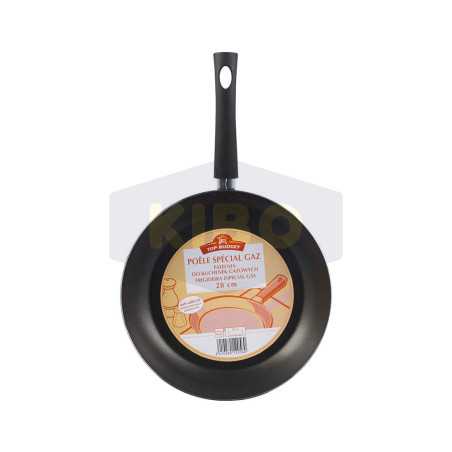 Poêle en aluminium tous feux sauf induction Ø28cm