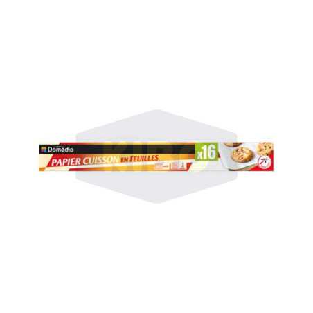 Papier cuisson 16 feuilles