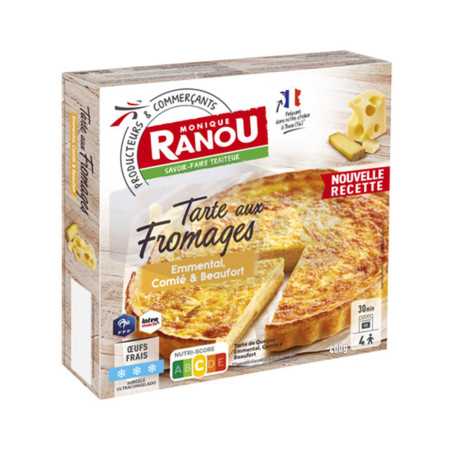 Tarte aux 3 fromages 400g