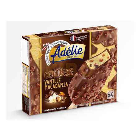 Esquimaux vanille macadamia 4 bâtonnets 303g