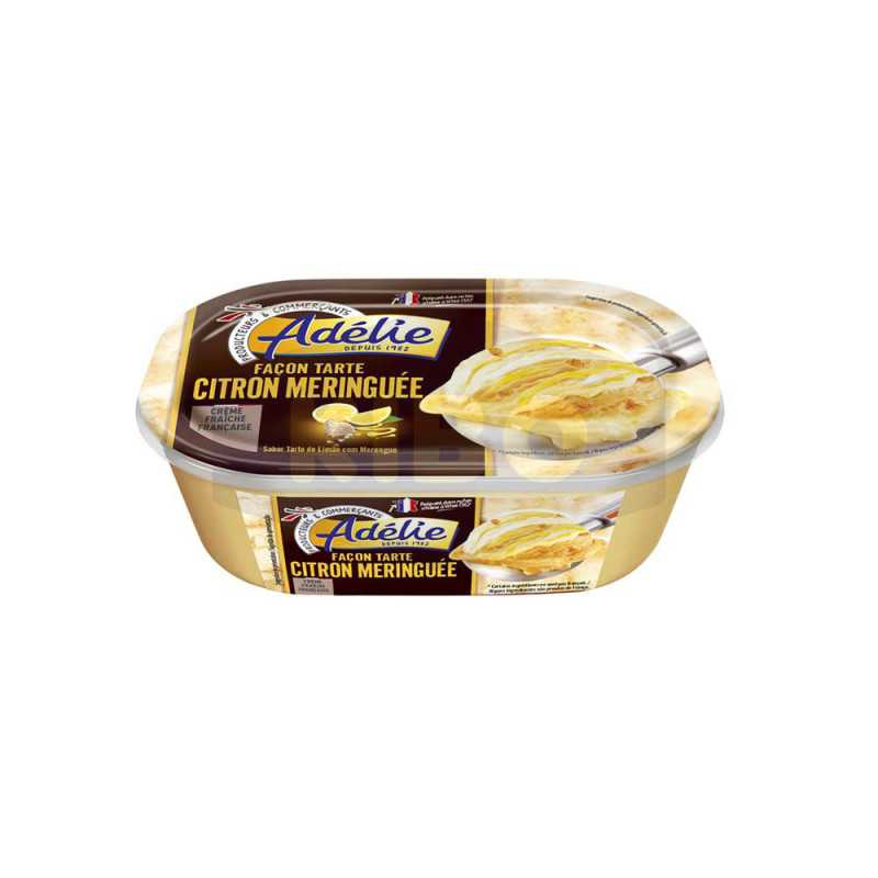 Crème glacée citron meringuée façon tarte 509g