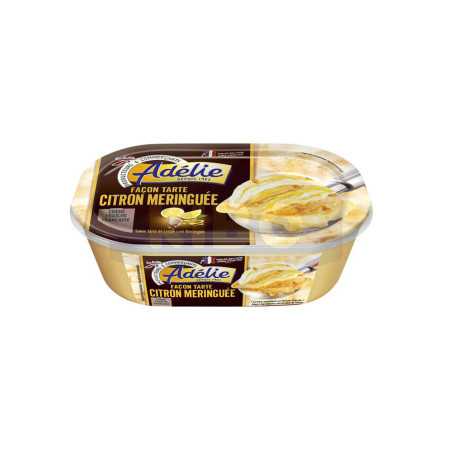 Crème glacée citron meringuée façon tarte 509g