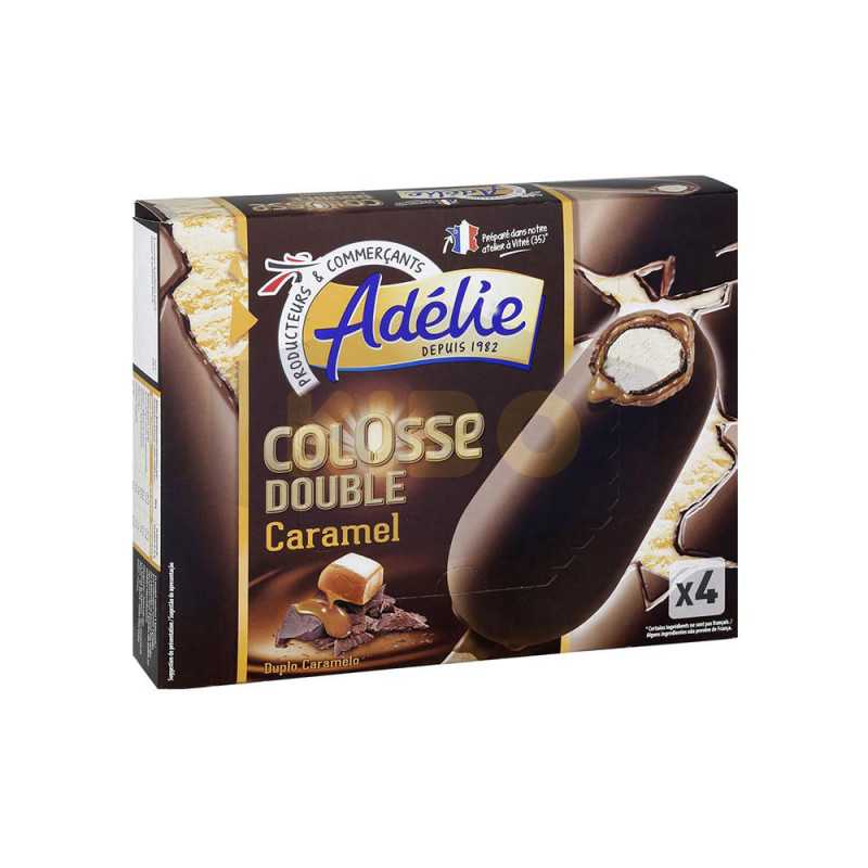 Esquimaux Colosse double caramel 4 bâtonnets 299g