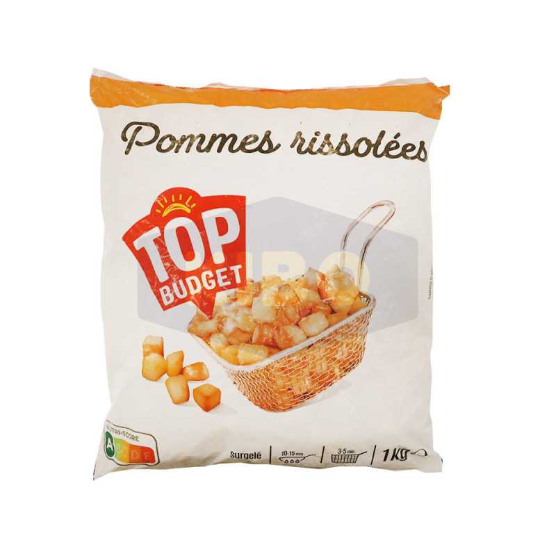 Pommes rissolées pré frites et surgelées 1kg