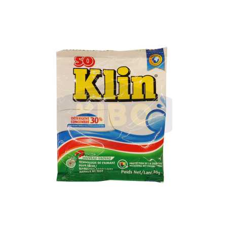 Lessive en poudre concentré klin 30g