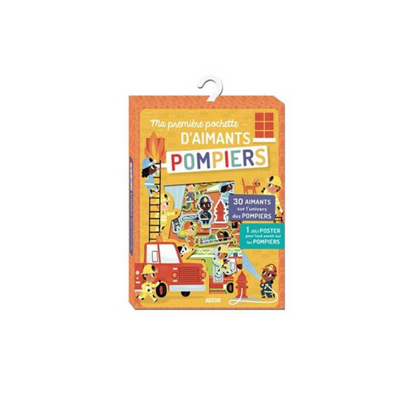 Ma Premiere Pochette D'Aimants-Pompiers